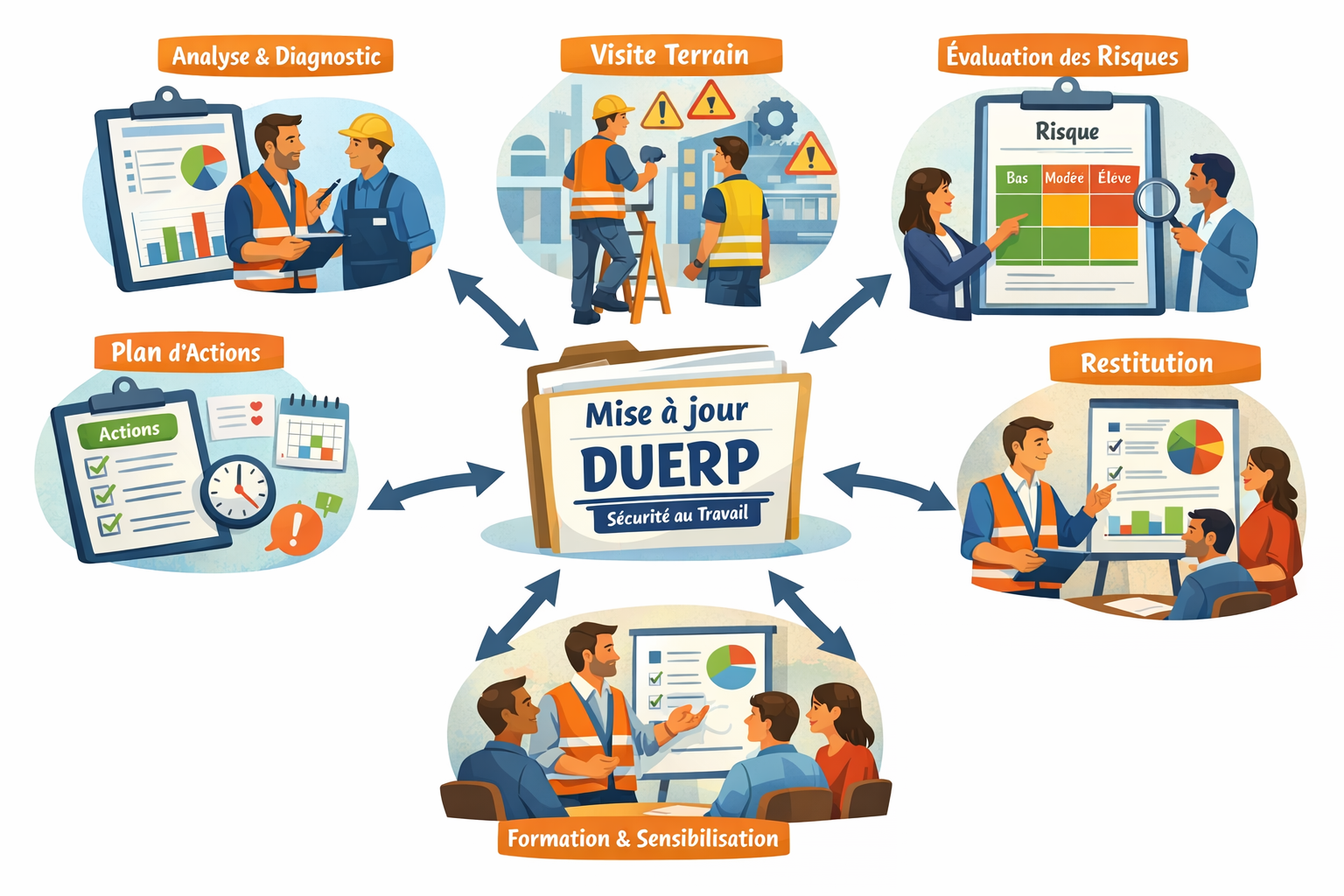 Accompagnement DUERP Accompagnement à la mise à jour du duerp